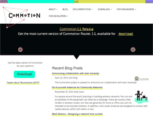 Tablet Screenshot of commotionwireless.net